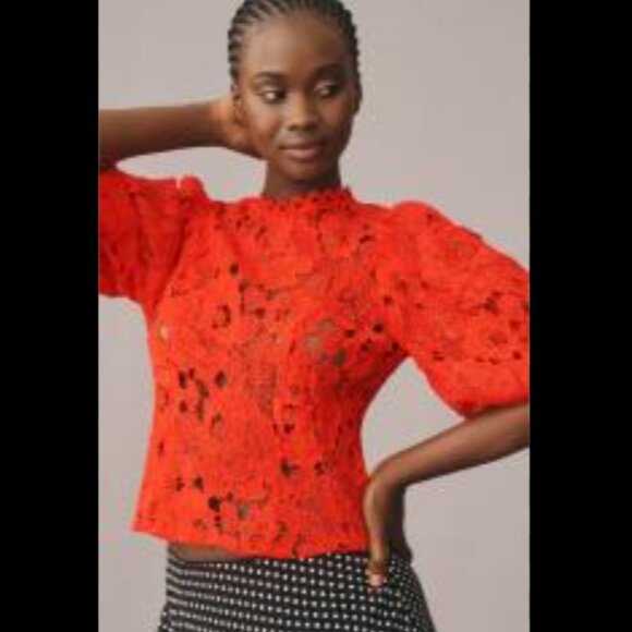 Brand New Sarah Hann Lace Blouse - Picture 12 of 12